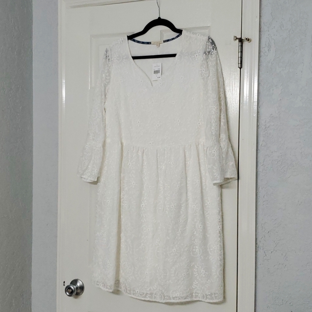 Kate and Sam NWT White Dress
